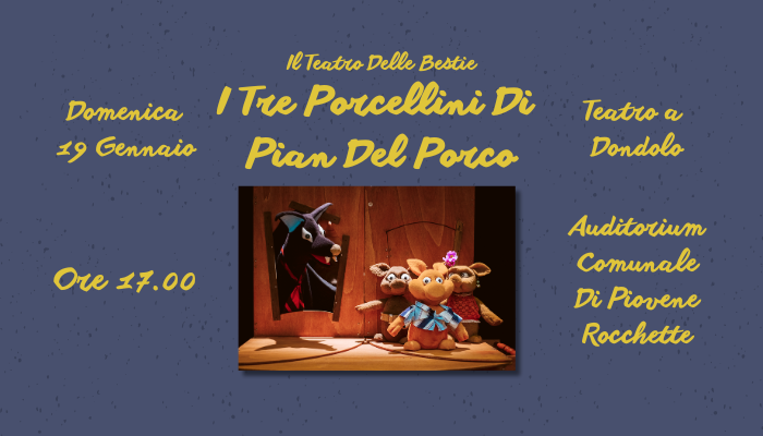 Immagine: I Tre Porcellini Di Pian Del Porco