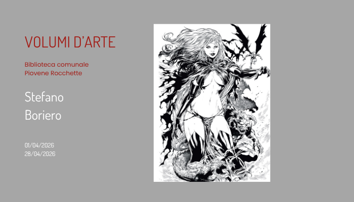 VOLUMI D'ARTE - Biblioteca comunale - Stefano Boriero